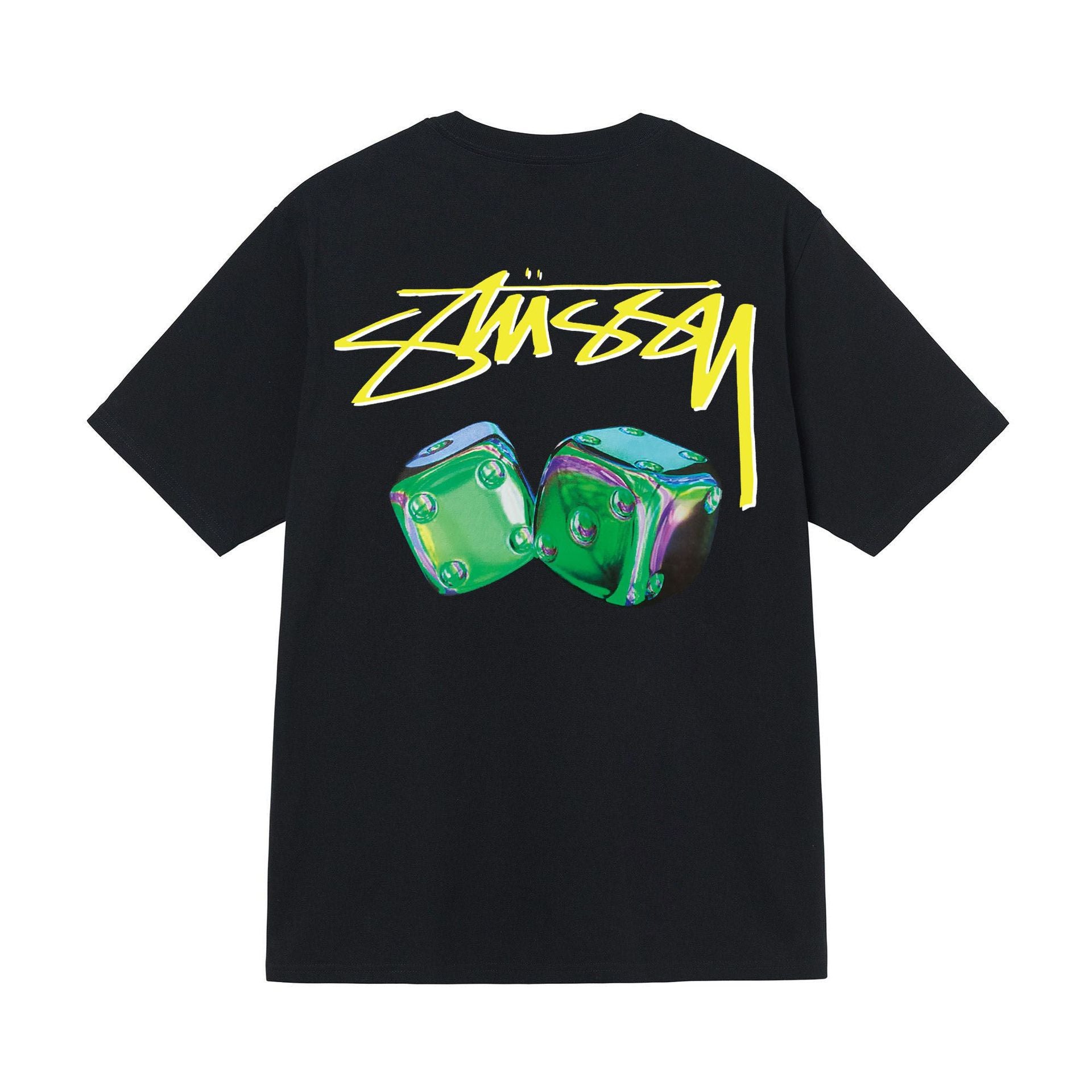 Stusy 2025 New 8 Men's and Women's Short sleeved T-shirt Summer Black and White Men's T-shirt Loose 270g (30)