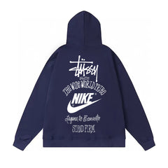 Original autumn and winter new trendy brand Sutu West classic letter print parade hooded sweatshirt jacket (8)