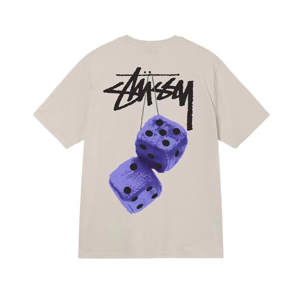Quality of Foreign Trade 2025 New Stusey Short Sleeve T-shirt 270g Heavy Weight High Quality Men and Women (2)