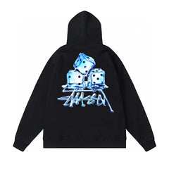 Autumn and winter new trendy brand Sutu West classic letter print parade hooded sweatshirt jacket cross-border (4)