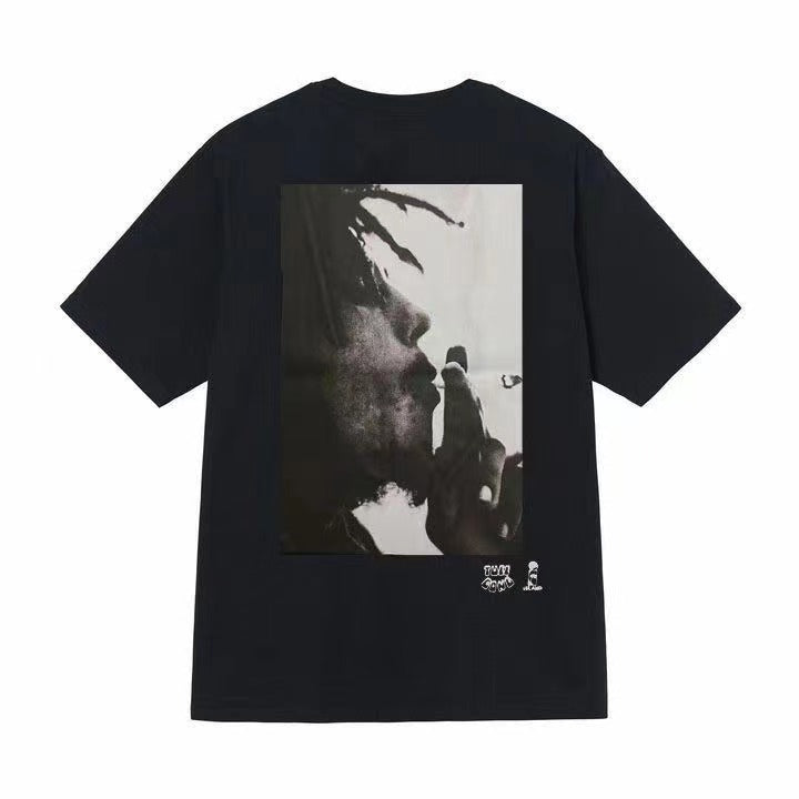 Quality of Foreign Trade 2025 New Stusey Short Sleeve T-shirt 270g Heavy Weight High Quality Men and Women (33)