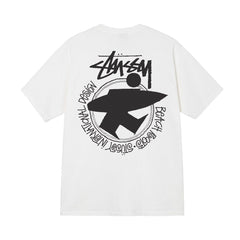 Stusy 2025 New 8 Men's and Women's Short sleeved T-shirt Summer Black and White Men's T-shirt Loose 270g (6)