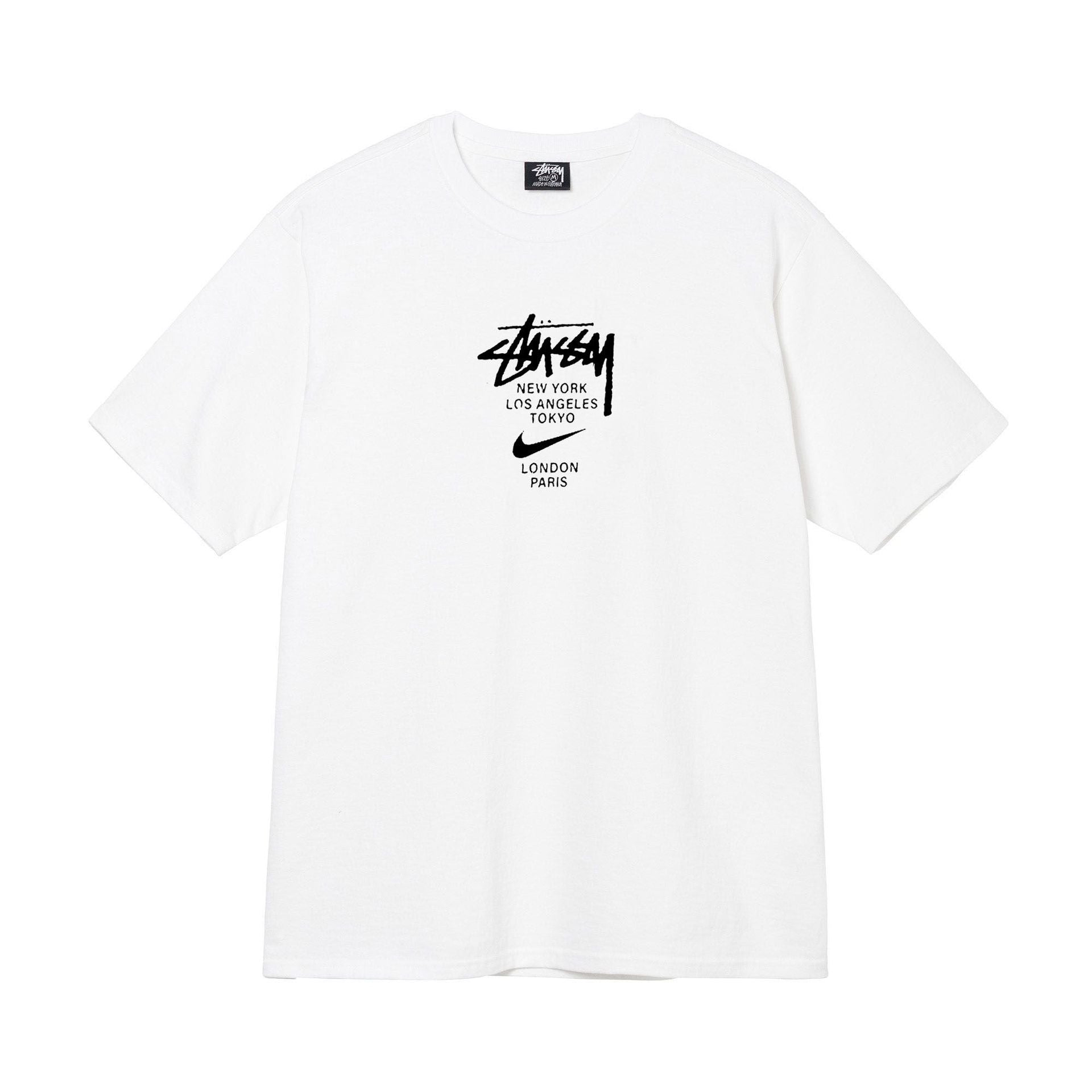 Stusy 2025 New 8 Men's and Women's Short sleeved T-shirt Summer Black and White Men's T-shirt Loose 270g (38)