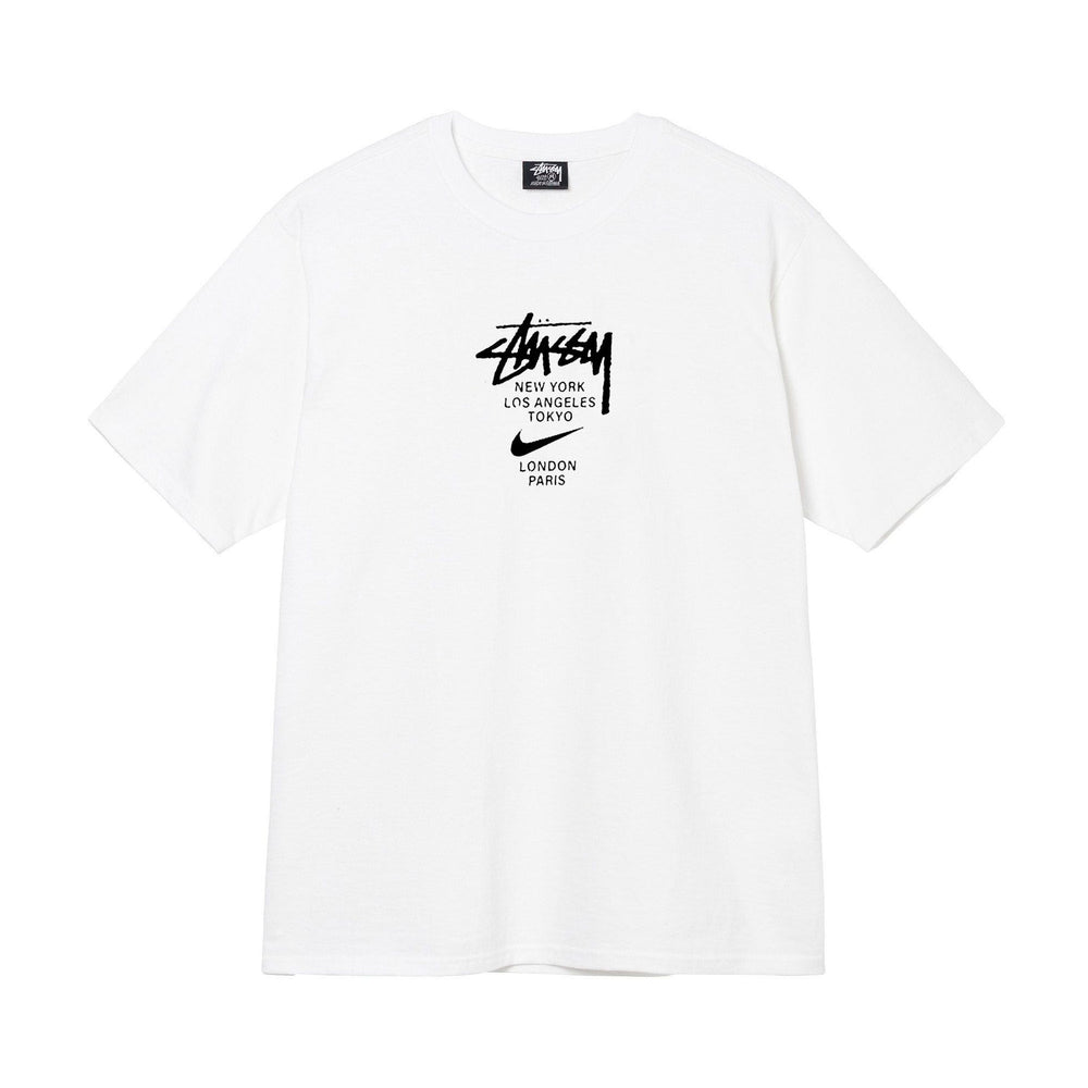 Stusy 2025 New 8 Men's and Women's Short sleeved T-shirt Summer Black and White Men's T-shirt Loose 270g (38)