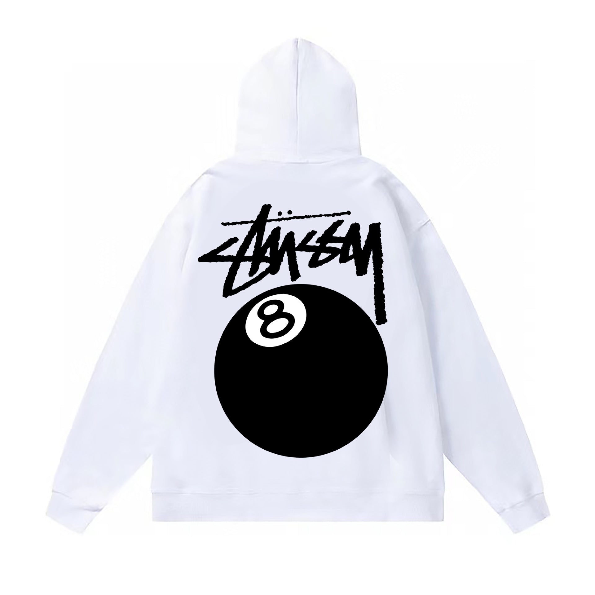Original autumn and winter new trendy brand Sutu West classic letter print parade hooded sweatshirt jacket (3)