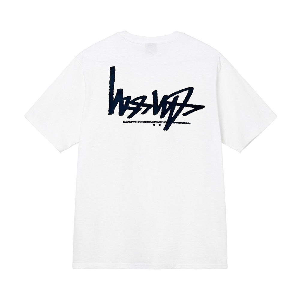 Stusy 2025 New 8 Men's and Women's Short sleeved T-shirt Summer Black and White Men's T-shirt Loose 270g (16)
