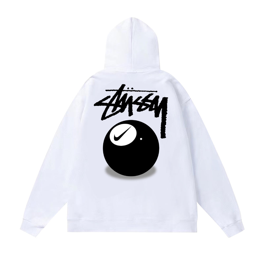 Original autumn and winter new trendy brand Sutu West classic letter print parade hooded sweatshirt jacket (6)