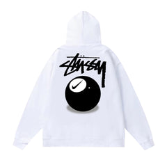 Original autumn and winter new trendy brand Sutu West classic letter print parade hooded sweatshirt jacket (6)