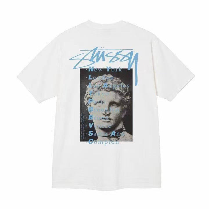 Quality of Foreign Trade 2025 New Stusey Short Sleeve T-shirt 270g Heavy Weight High Quality Men and Women (3)