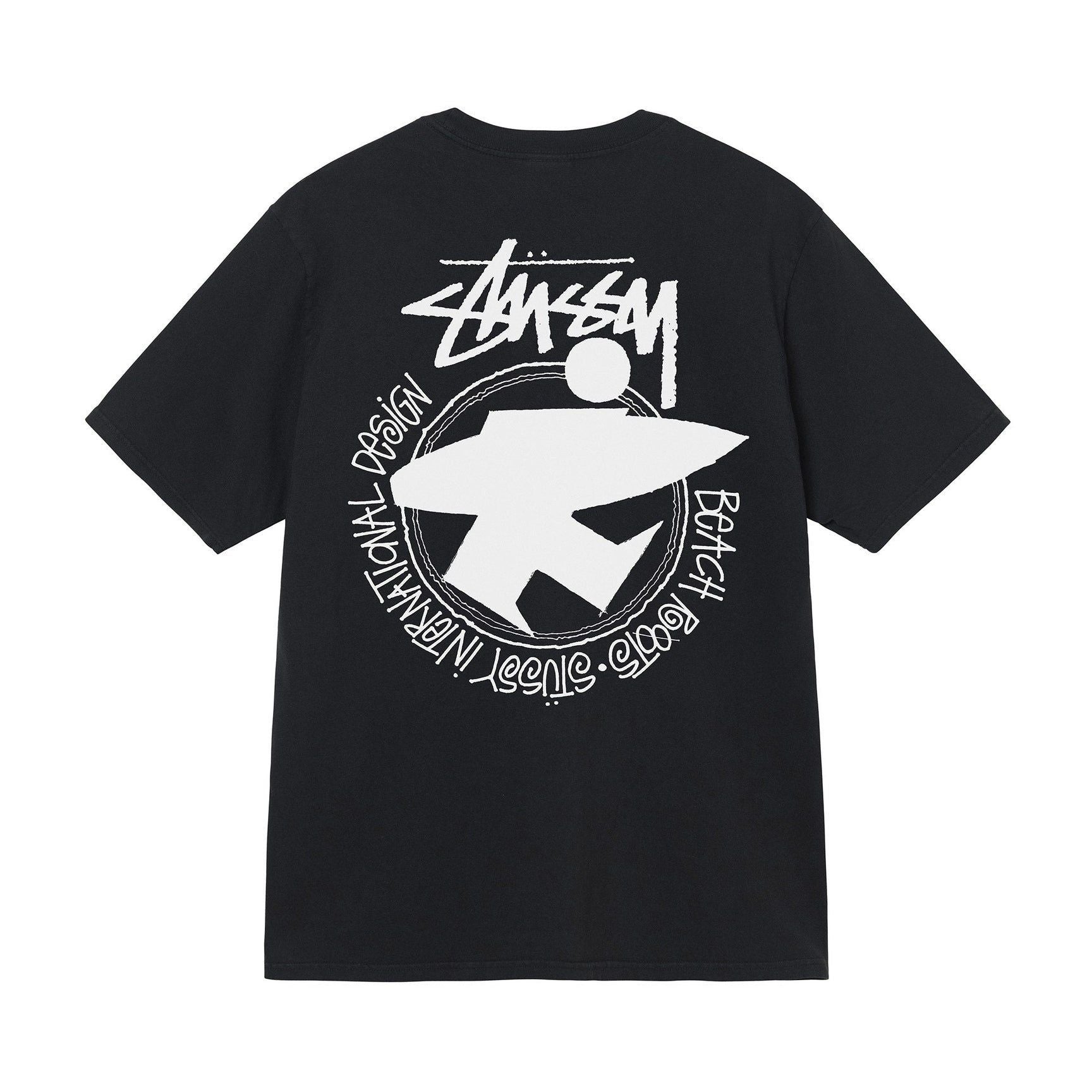 Stusy 2025 New 8 Men's and Women's Short sleeved T-shirt Summer Black and White Men's T-shirt Loose 270g (6)