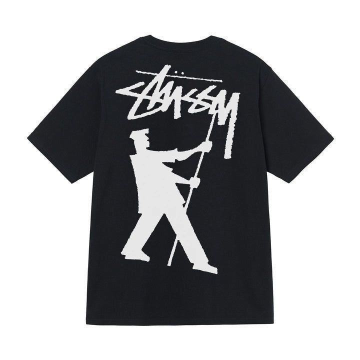 Stusy 2025 New 8 Men's and Women's Short sleeved T-shirt Summer Black and White Men's T-shirt Loose 270g (3)