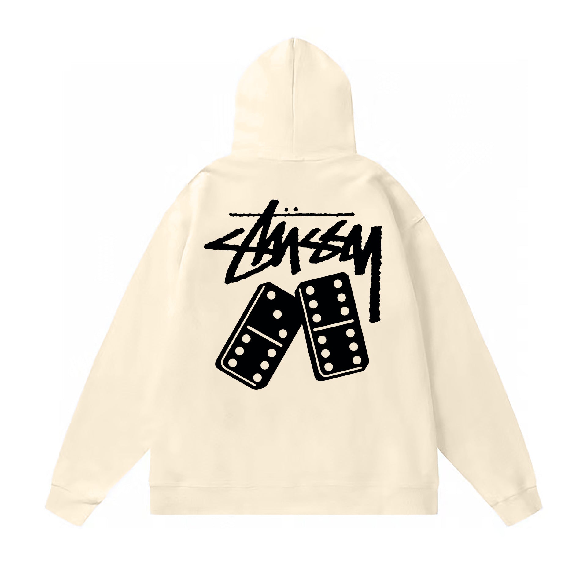 Original autumn and winter new trendy brand Sutu West classic letter print parade hooded sweatshirt jacket (22)