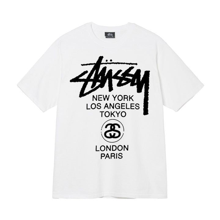 Quality of Foreign Trade 2025 New Stusey Short Sleeve T-shirt 270g Heavy Weight High Quality Men and Women (26)