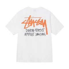 Stusy 2025 New 8 Men's and Women's Short sleeved T-shirt Summer Black and White Men's T-shirt Loose 270g (35)