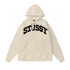 Original autumn and winter new trendy brand Sutu West classic letter print parade hooded sweatshirt jacket (26)