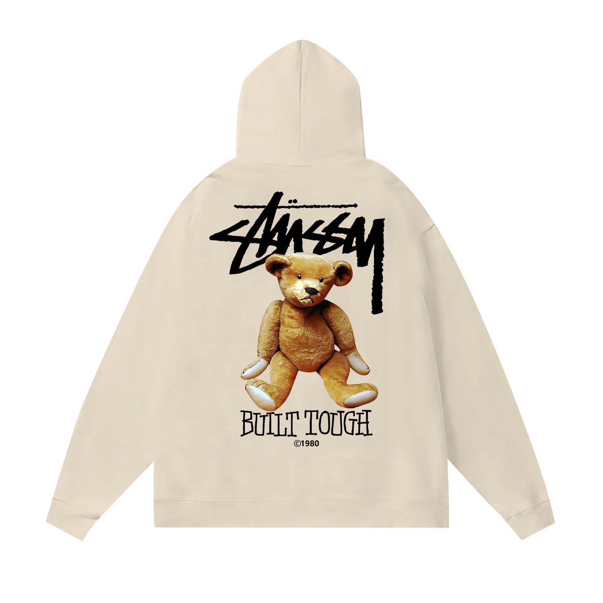 Autumn and winter new trendy brand Sutu West classic letter print parade hooded sweatshirt jacket cross-border (5)