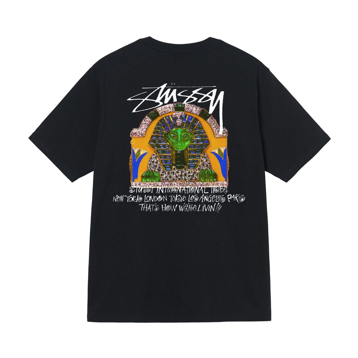 Quality of Foreign Trade 2025 New Stusey Short Sleeve T-shirt 270g Heavy Weight High Quality Men and Women (30)