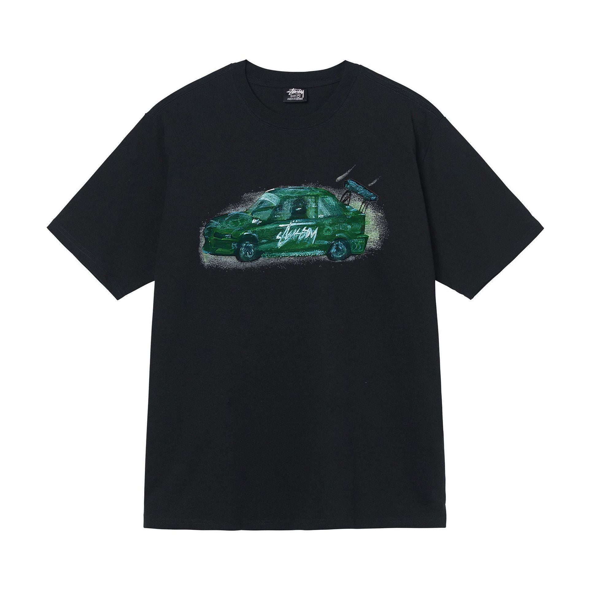 Stusy 2025 New 8 Men's and Women's Short sleeved T-shirt Summer Black and White Men's T-shirt Loose 270g (33)