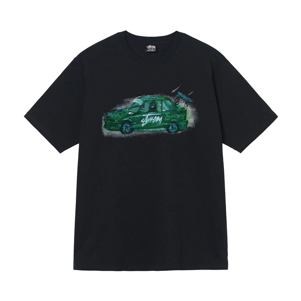 Stusy 2025 New 8 Men's and Women's Short sleeved T-shirt Summer Black and White Men's T-shirt Loose 270g (33)
