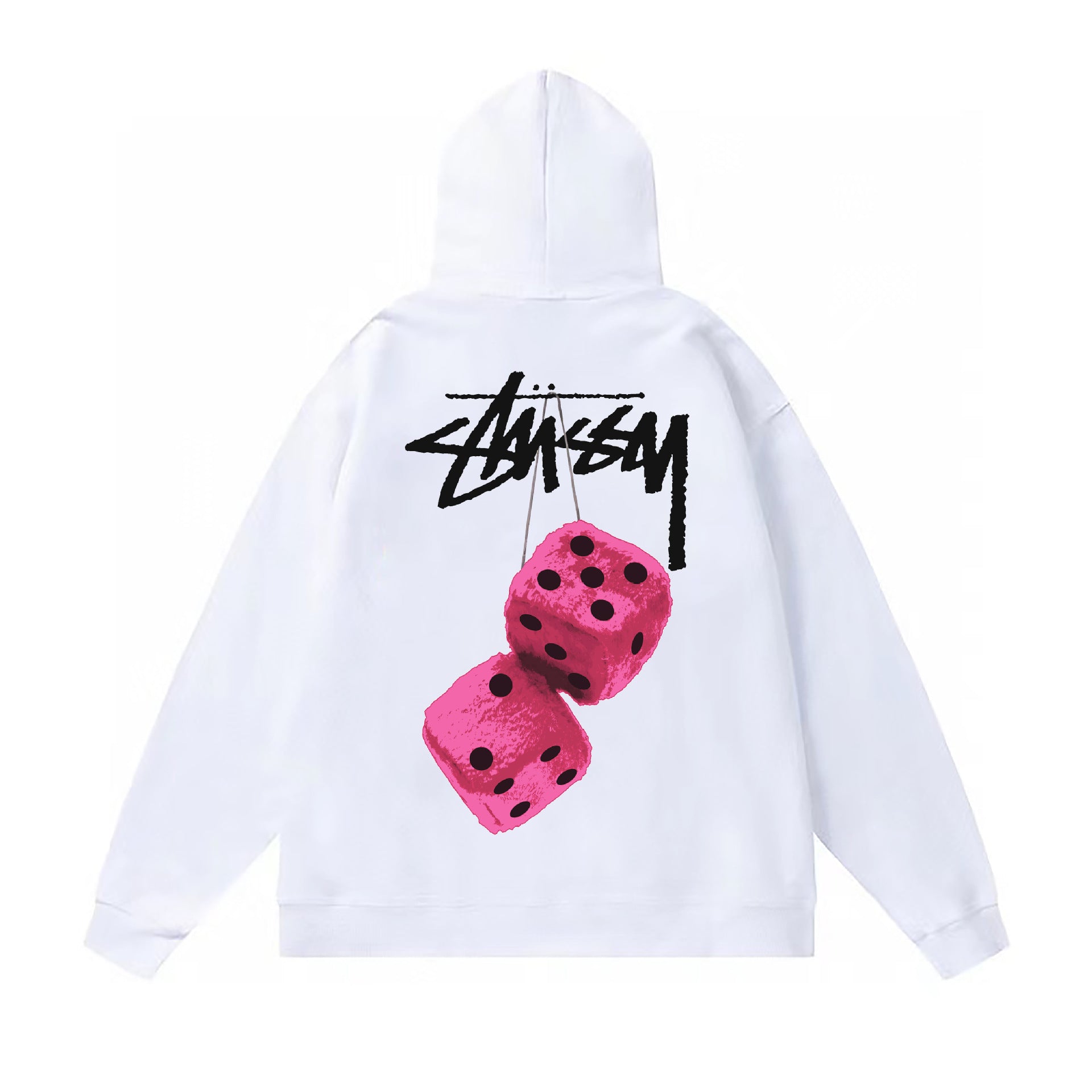 Original autumn and winter new trendy brand Sutu West classic letter print parade hooded sweatshirt jacket (14)