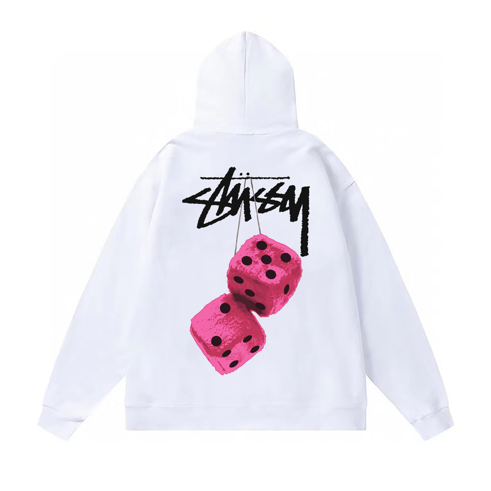 Original autumn and winter new trendy brand Sutu West classic letter print parade hooded sweatshirt jacket (14)