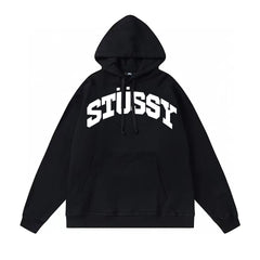 Original autumn and winter new trendy brand Sutu West classic letter print parade hooded sweatshirt jacket (25)