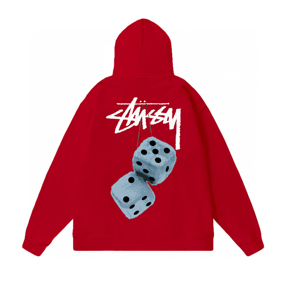 Original autumn and winter new trendy brand Sutu West classic letter print parade hooded sweatshirt jacket (15)