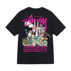 Quality of Foreign Trade 2025 New Stusey Short Sleeve T-shirt 270g Heavy Weight High Quality Men and Women (35)
