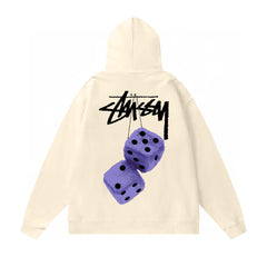Original autumn and winter new trendy brand Sutu West classic letter print parade hooded sweatshirt jacket (14)