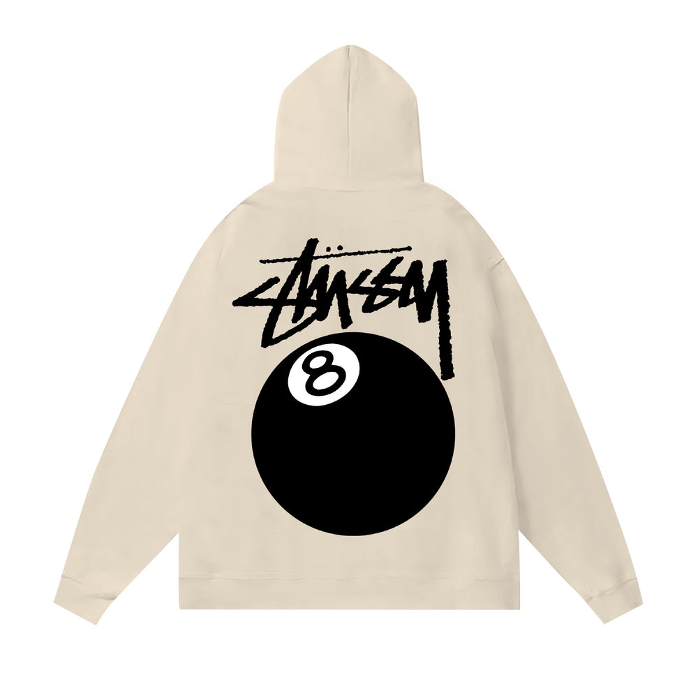 Original autumn and winter new trendy brand Sutu West classic letter print parade hooded sweatshirt jacket (4)