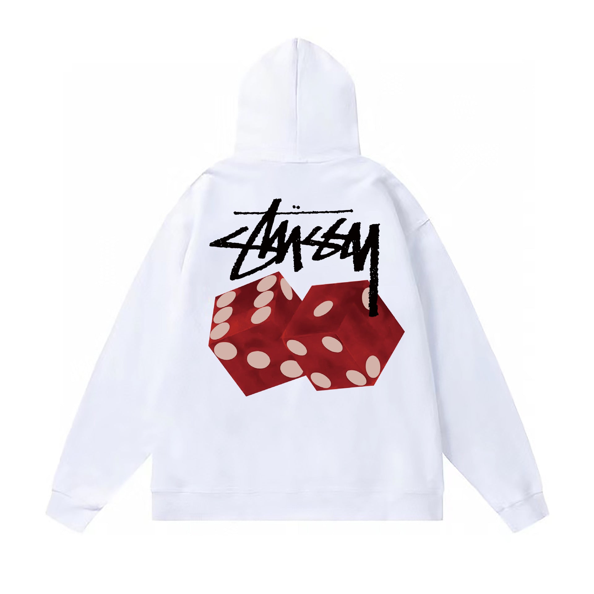 Original autumn and winter new trendy brand Sutu West classic letter print parade hooded sweatshirt jacket (22)