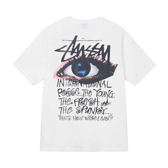 Quality of Foreign Trade 2025 New Stusey Short Sleeve T-shirt 270g Heavy Weight High Quality Men and Women (32)