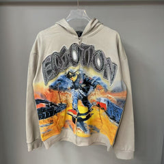MIXED EMOTION Apocalyptic Skater Full-Zip Hoodie