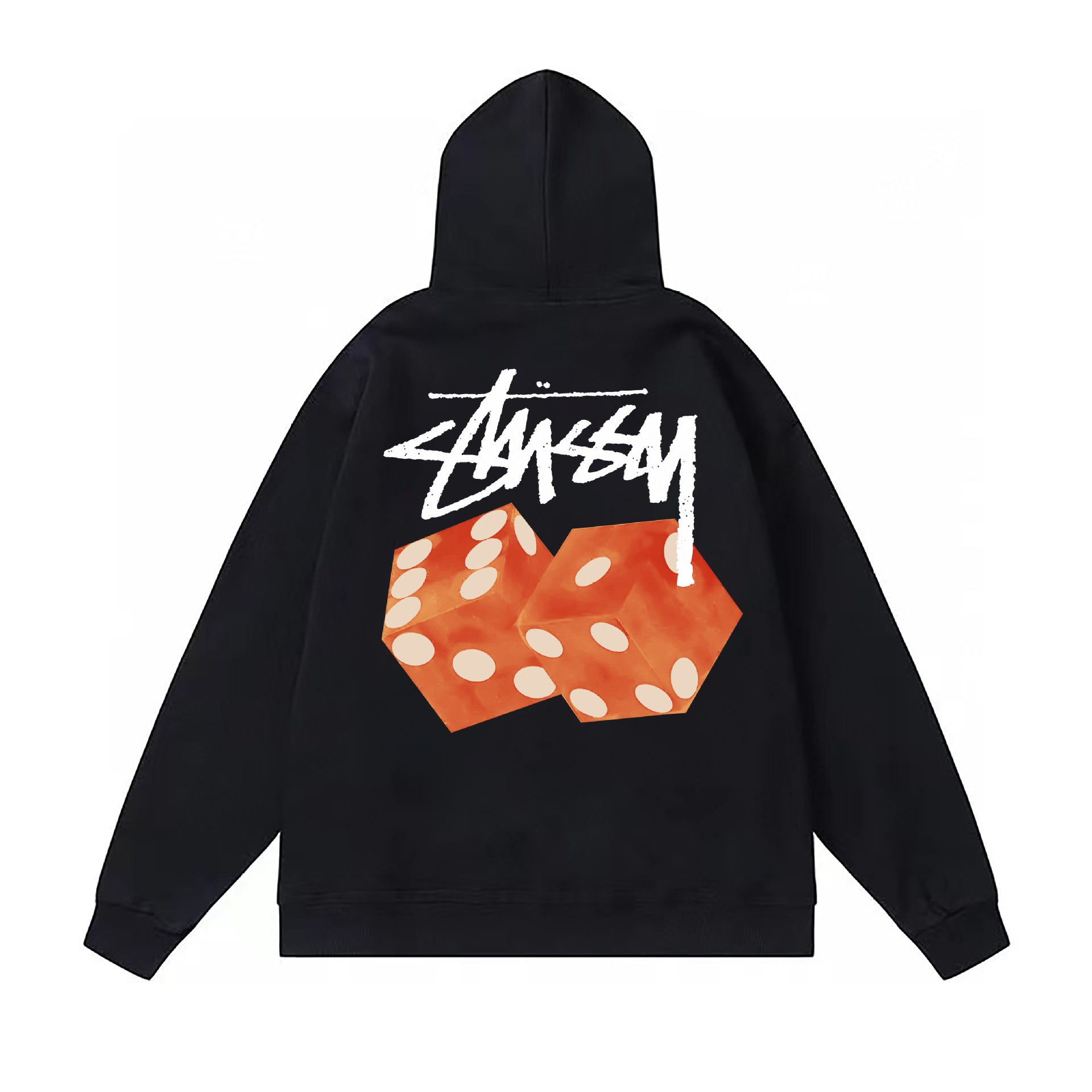 Original autumn and winter new trendy brand Sutu West classic letter print parade hooded sweatshirt jacket (22)