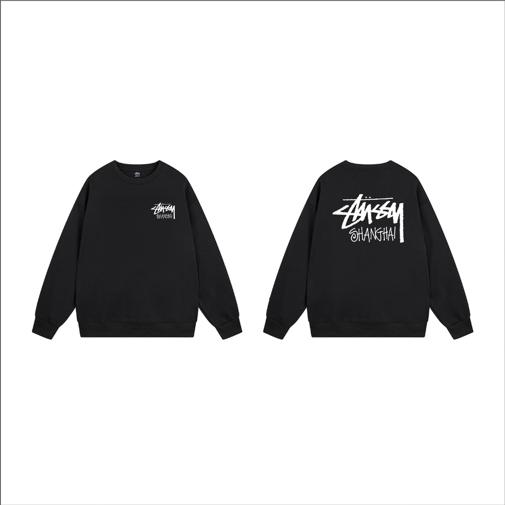 Cross border black 8 dice hoodie for autumn and winter, men's and women's round neck looped long sleeved hoodie, pure cotton outer (8)