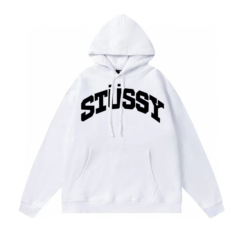 Original autumn and winter new trendy brand Sutu West classic letter print parade hooded sweatshirt jacket (26)