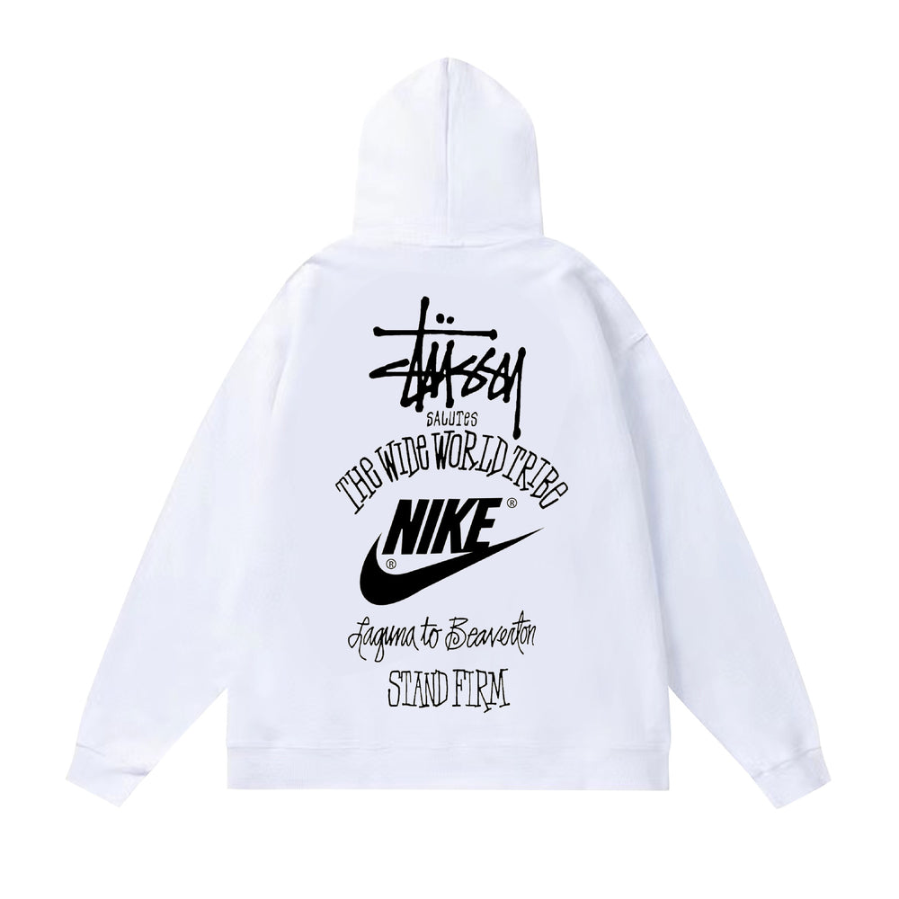 Autumn and winter new trendy brand Sutu West classic letter print parade hooded sweatshirt jacket cross-border (6)