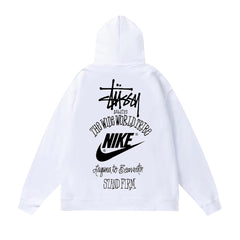Autumn and winter new trendy brand Sutu West classic letter print parade hooded sweatshirt jacket cross-border (6)