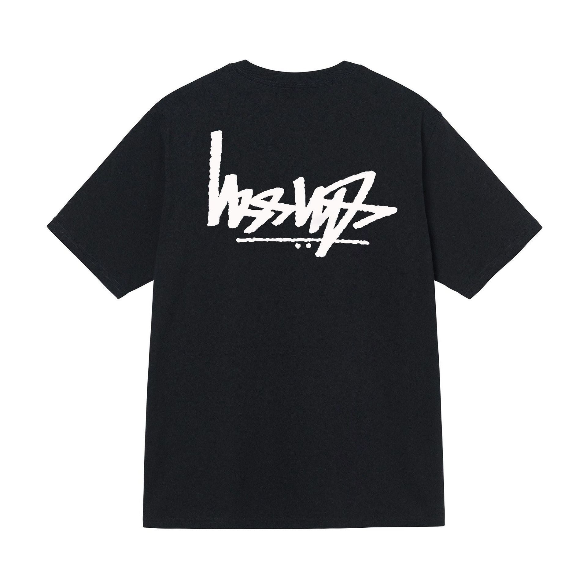Stusy 2025 New 8 Men's and Women's Short sleeved T-shirt Summer Black and White Men's T-shirt Loose 270g (17)