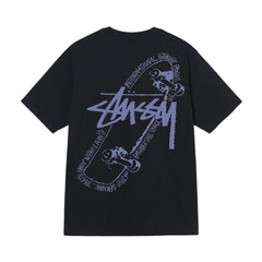 Stusy 2025 New 8 Men's and Women's Short sleeved T-shirt Summer Black and White Men's T-shirt Loose 270g (8)