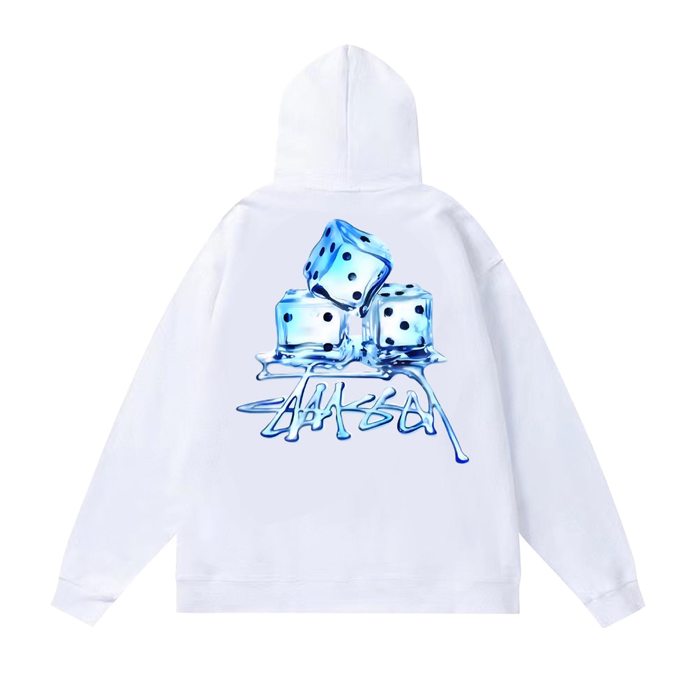 Autumn and winter new trendy brand Sutu West classic letter print parade hooded sweatshirt jacket cross-border (4)