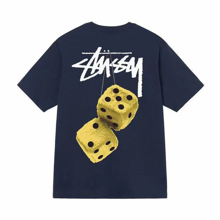 Quality of Foreign Trade 2025 New Stusey Short Sleeve T-shirt 270g Heavy Weight High Quality Men and Women (2)