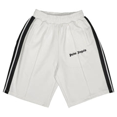 Palm Angels Classic Track Shorts - White/Black