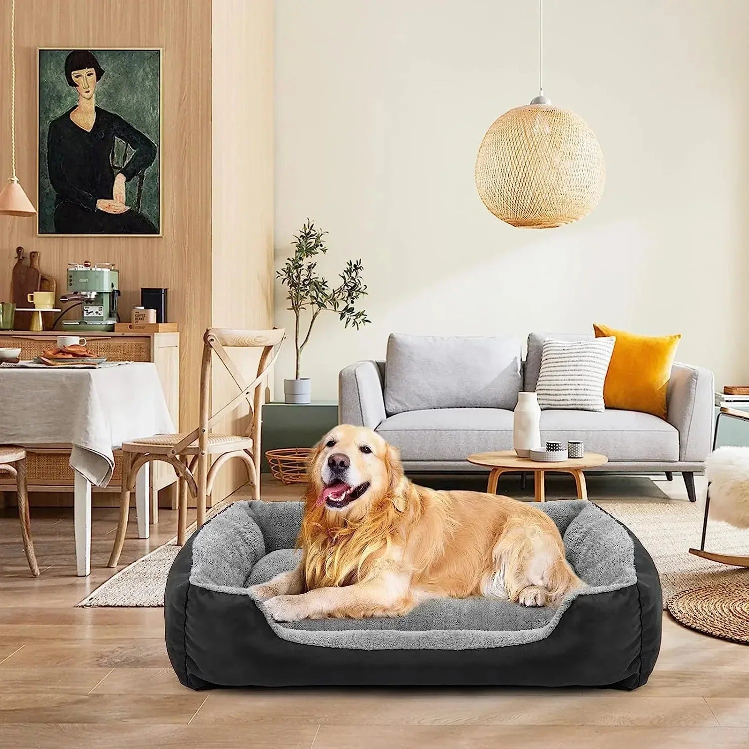 ATUBAN Large Orthopedic Cat Bed