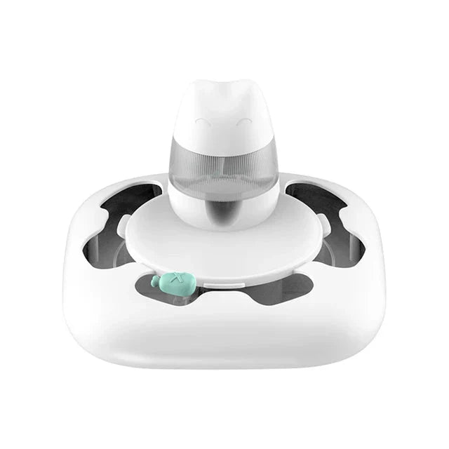 Automatic Pet Feeder Electric Flutter Rotating Kitten Toy
