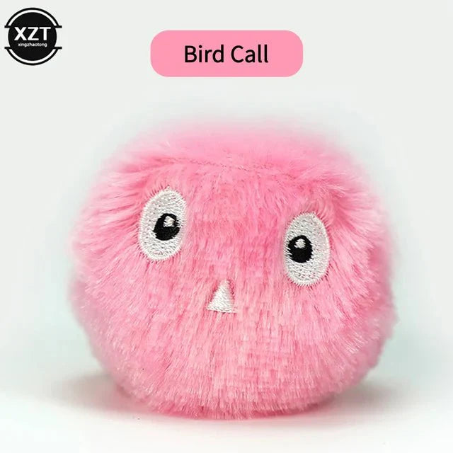 CatDribball: Natural Bird, Cricket, and Frog Calls for Electric Catnip Training