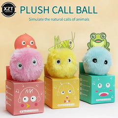 CatDribball: Natural Bird, Cricket, and Frog Calls for Electric Catnip Training