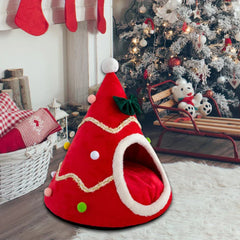 Cozy Christmas Tree Bed