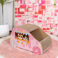 Donut Car Cat Scratcher