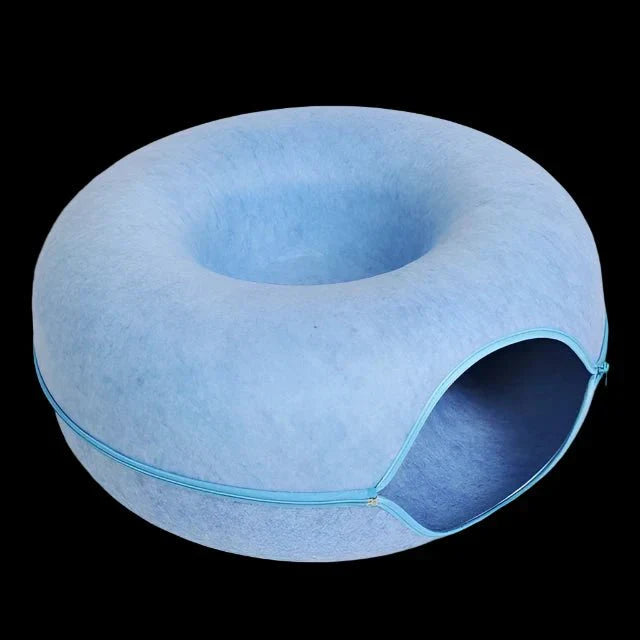 Donut Cat Bed and Tunnel